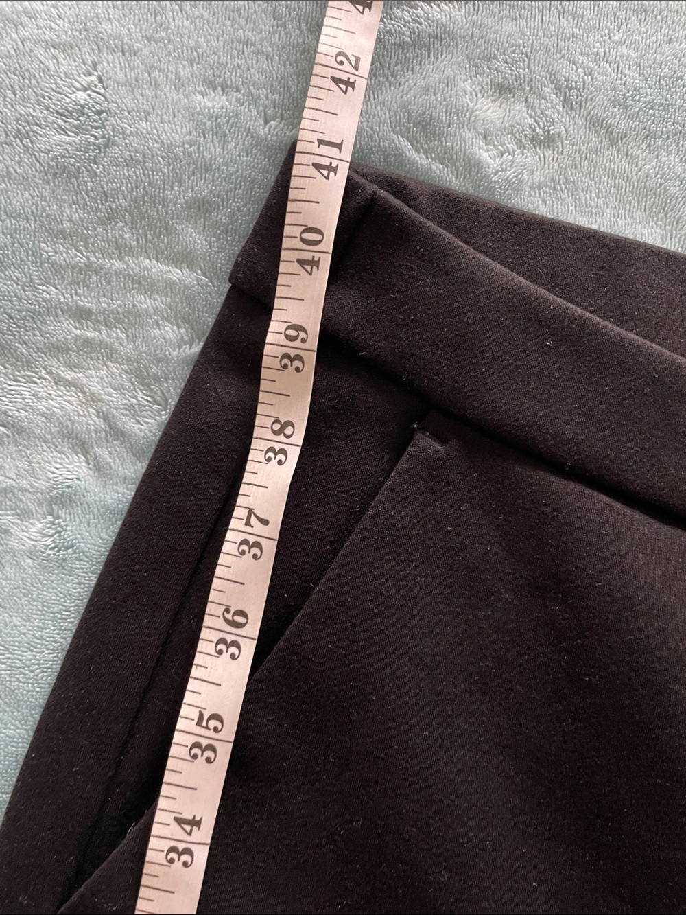 Quince Black Wide-Leg Ponte Pants - Picture 5 of 7